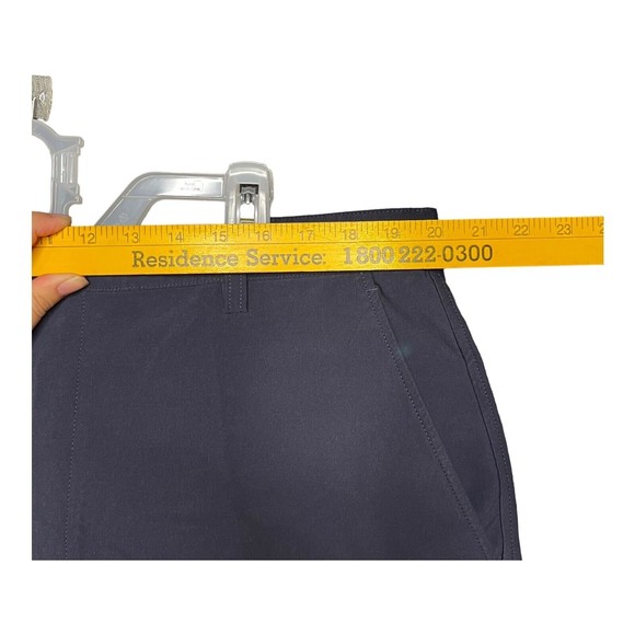 FOOTJOY Golf Shorts Mens Flat Front Navy Blue Size W 40 - Picture 6 of 9